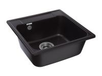 Мойка GranFest QUARZ GF-Z48 (478х478мм) Черный