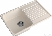 Мойка GranFest QUARZ GF-Z78 (736х476мм) Белый