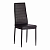 Стул обеденный Easy Chair 49 х 41 х 98 см,(Черный/Черный)